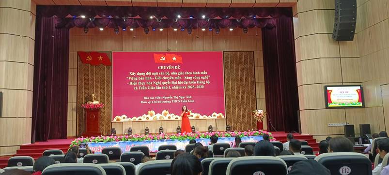 Kết quả cuộc thi báo cáo viên, tuyên truyền viên giỏi