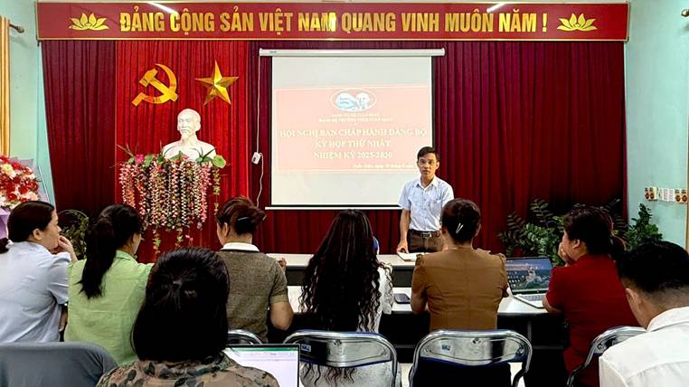Hội nghị Ban Chấp hành, kì họp thứ nhất, nhiệm kỳ 2025 – 2030